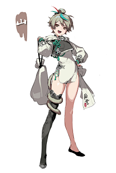 艳青子采集到人物立绘