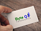 logo for BYTE OIL telematics petrol pamp logo oil logo old company logo