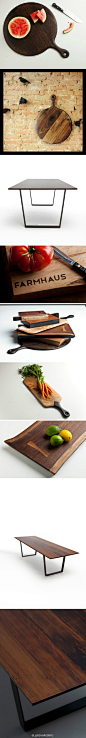 美国费城木工工作室Farmhaus作品 | 欢迎关注我们微博：http://weibo.com/shangxingfurniture  #木器#