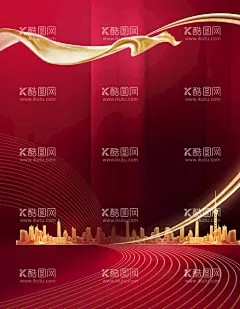 红色商务风背景底图  - 源文件下载【酷图网】红色底图,商务风背景,简约背景,高级底图,海报设计,广告设计