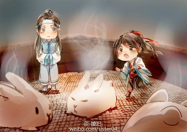 魔道祖师同人手绘