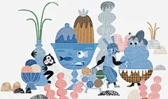 波兰插画师Gosia Herba作品欣赏 : 波兰插画师 Gosia Herba 为童诗绘本绘制的童趣插画。 插画师Gosia Herba，1985年出生在波兰，2010年毕业于Wrocaw大学的艺术史专业，目前是专业插...