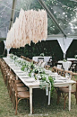 #卡珞兰婚礼灵感# 潘帕斯草 | Pampas Grass In Wedding  #北欧风婚礼#婚礼花艺 ​​​​