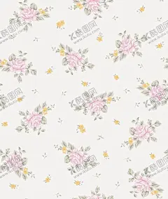小碎花 【酷图网】小碎花,乱花,手绘花,数码印花,大牌花型,跨境电商