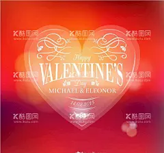 浪漫情人节  - 源文件下载【酷图网】背景,婚礼,情人节,当天,庆祝活动,浪漫,订婚,贺卡,