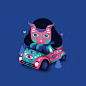LIGHTS : Ilustraciones basadas en texturas y luz. 