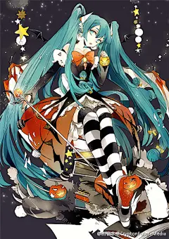 【New Item】「粘土人 初音未来 万圣节 Ver. 」正式决定商品化ヾ(o´∀｀o)ﾉ由スオウ san 绘制的绝赞插画将粘土人化♪预计今年秋季发售～这款粘土人也将在「初音未来世界巡回展 in LA&amp; NY」展览会场进行贩售！去参加活动的朋友们千万不要错过哦～更多详细信息请关注我们的后续更新♡