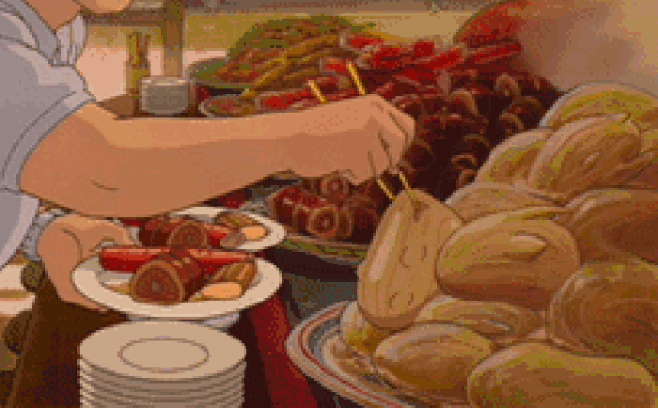 啊~大晚上的肚子又饿了！！！我想吃肉！我...