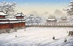 3d建筑古风建筑现代建筑素材图片