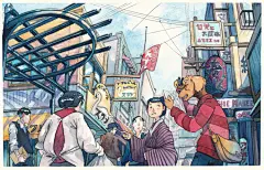 日本插画家 Mateusz Urbanowicz 水彩绘画作品  |  mateuszurbanowicz.com ​

图自意匠ID#艺术秀##手帐素材插画手绘# ​​​​