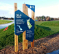 Blueton Limited - The new name in street furniture - New Orientation Boards, Helix Park, Falkirk, Scotland, Latest Projects / News: 