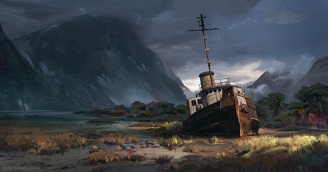 Shipwreck, Rytis Sab...