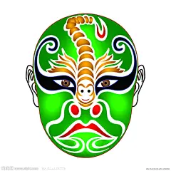 蝎仙 《五花洞》 京剧  国粹  脸谱  蝎子  中国古典  变脸  川剧  戏曲   高清分层素材