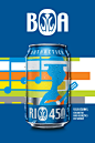 Antarctica RIO 450 Anos : Antarctica beer cans, to celebrate Rio's 450th anniversary.