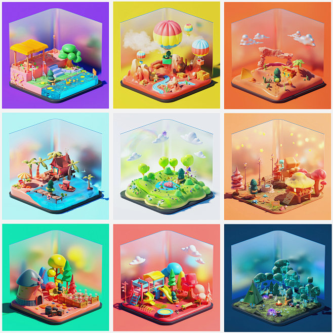 3D c4d Render
