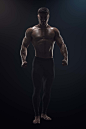 强壮的肌肉男高清图片 - 素材中国16素材网