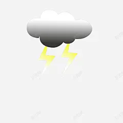 风云卡通雷电 清新 闪电 雨季 雷电 风电 元素 免抠png 设计图片 免费下载 页面网页 平面电商 创意素材