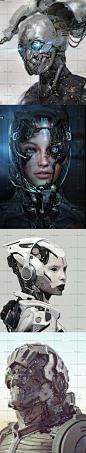 科幻机械 战争机甲 载具武器游戏素材CG 游戏原画 设定-淘宝网