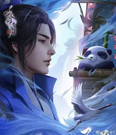 我觉得手游海报最漂亮的就是紫英，建模最好的也是紫英。
单机头像，我只觉得紫英颜值中上，结果一玩手游直接抱着师叔脸撒不开手。云纱二人崩得六亲不认，紫璃直接颜值飞升了
仙剑奇侠传4手游慕容紫英 ​​​​