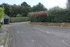 住宅小区住宅城市道路围墙花园
