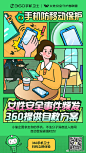 #手卫女性安全# 360手机卫士一直在陪伴！
快快get“女性安全守护中心”几大功能，助力妳们#无畏绽放#！ ​​​​