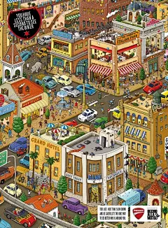 場面熱鬧色彩繽紛的歡樂插畫 – IC4DESIGN | ㄇㄞˋ點子靈感創意誌