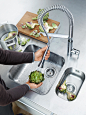 K7 FOOT CONTROL ELECTRONIC SINGLE-LEVER SINK MIXER 1/2" - Kitchen taps from GROHE | Architonic : K7 FOOT CONTROL ELECTRONIC SINGLE-LEVER SINK MIXER 1/2" - Designer Kitchen taps from GROHE ✓ all information ✓ high-resolution images ✓ CADs ✓..