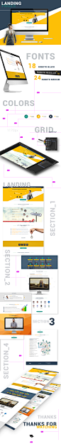 landing page : ...