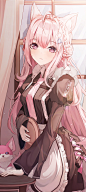 fu_u03  动漫美少女  
兽耳娘  女仆