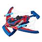 Spider-Man Web Shots Spiderbolt NERF Powered Blaster Toy : Imagine swinging into the newest Spider-Man adventure with Spider-Man figures, vehicles, and roleplay items inspired by Spider-Man: Far From Home. with this movie-inspired line of toys, kids can i