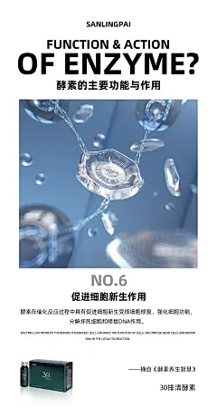 酵素海报 微商朋友圈宣传