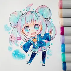 马克笔手绘