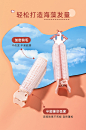 空气刘海卷发筒女头顶蓬松神器前额刘海夹颅顶头发根蓬发夹子塑料-tmall.com天猫