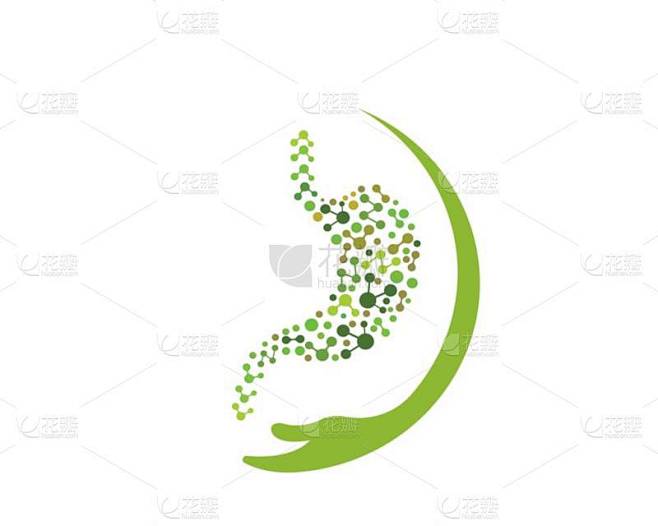 胃图标矢量插图设计