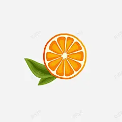 可爱黄色橙子 页面网页 平面电商 创意素材