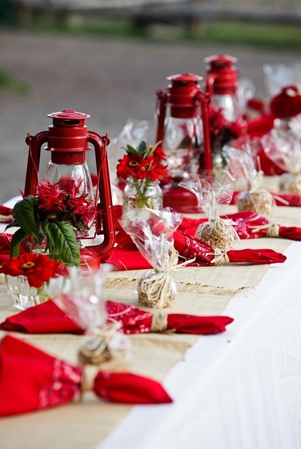 All the red and the ...
