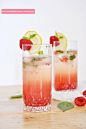 Raspberry Basil Limoncello Cocktail, anyone? | Photography: http://www.jacquelynclark.com/