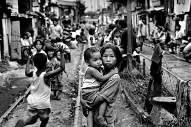 Manila slum. Philipi...