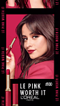 Don’t just wear makeup, sign your femininity. Celebrate your unique beauty like @camilla_cabello with one of our limited edition Colors of Worth shades that states: you’re worth it. 

Find your color at the link in bio. 

- L’Oréal Paris has been engaged 