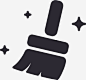 扫帚儿童菜单图标_88ICON https://88icon.com 扫帚 儿童菜单