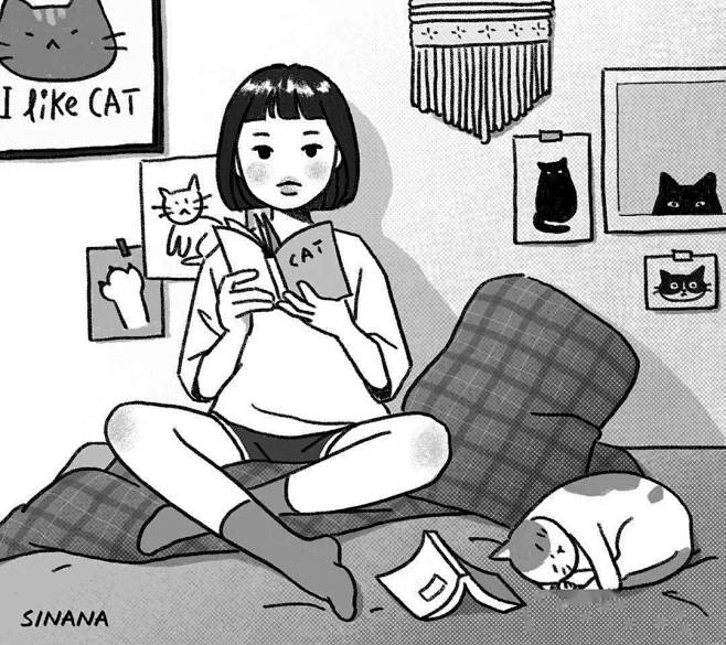 韩国插画师SINANA 시나나
