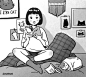 韩国插画师SINANA 시나나