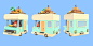 Mr Strawberry & Friends go camping : Expanded the universe for my characters by letting them go camping! 