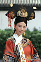 中国服饰文化。 我相信这是清代的风格。