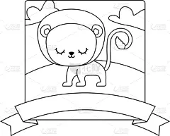 可爱的,狮子,地形,边框,野生动物,动物,农场,儿童,婴儿,幸福