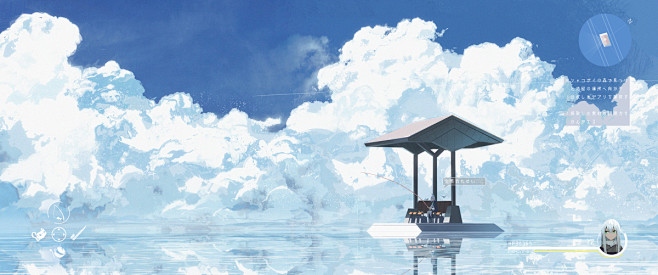 #風景 海 - あすてろid的插画