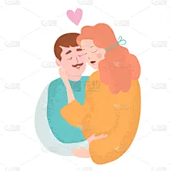 家庭,婴儿,第一名,传统,丈夫,妻子,父母,预期,爱,相伴