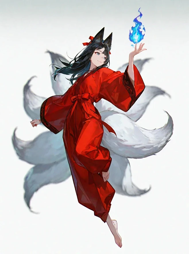 狐火_6_疾风烈酒(AI绘画)_来自小红书网页版-花瓣网