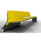 Sofa sketch by Thomas. A simple design consisting of a folded metal base and a lime green cushion #DESIGN,#GRAPHIC,#CREATIVE PRODUCT,#FONTS,#PRINTS,#CLIPART,#TEMPLATES,#WATERCOLORS,#BRUSHES,#PRESETS,#RESOURCE,#PRODUCT,#3D,#MOCKUP,#MODELING,#RENDERING,#DES