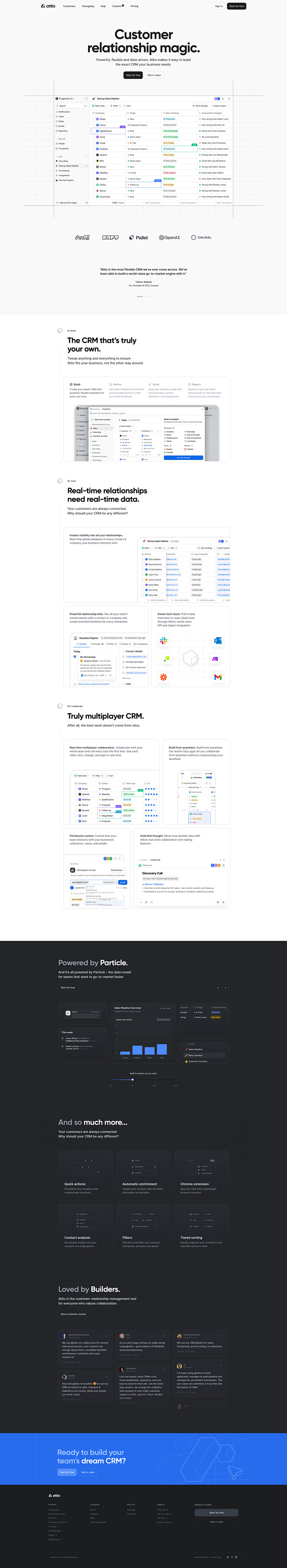 Attio Landing Page E...